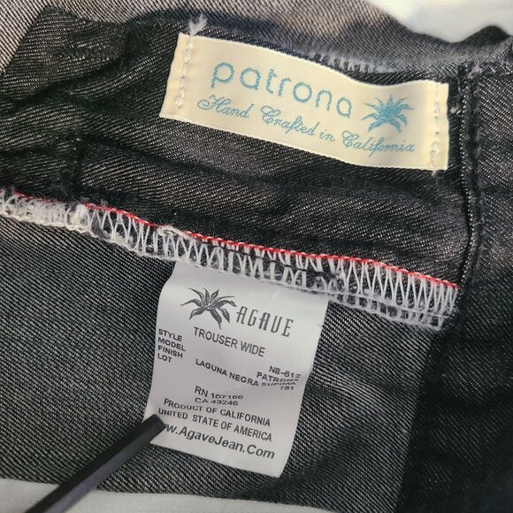 Agave Nectar Denim Flare Jeans Trousers USA Made 26 Relaxed Casual Staple - Picture 9 of 10